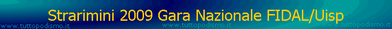 Strarimini 2009 Gara Nazionale FIDAL/Uisp