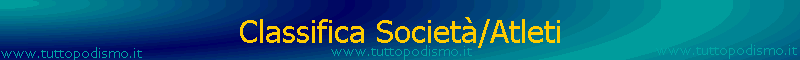 Classifica Societ�/Atleti
