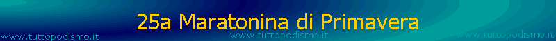 25a Maratonina di Primavera