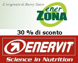 Sconto 30% sui prodotti Enervit.
