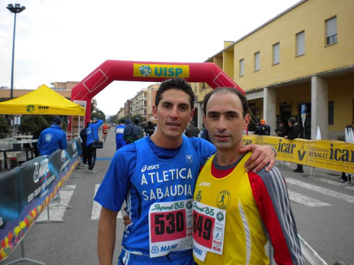 Maratona_di_Latina - Maratona Sabaudia 2010 Brancato e Di Loreto.jpg